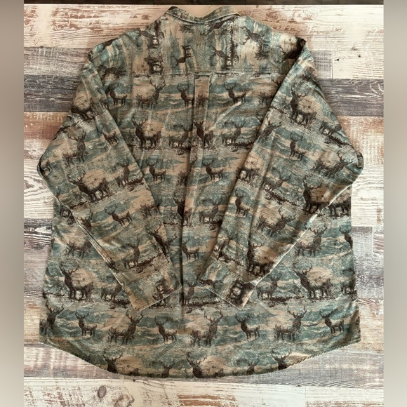 Cabelas Deerskin Soft Chamois, Pocket Button up - Picture 3 of 3